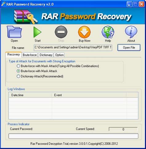 RAR Password Cracker 4.44 With Crack 